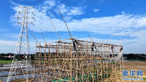 安徽六安 電力建設施工忙 —— 重點工程項目按下“加速鍵”